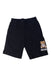 A Black Shorts from Moschino in size 4T for boy. (Front View)