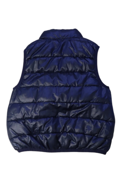 A Navy Outerwear Vests from Petit Bateau in size 12-18M for boy. (Back View)