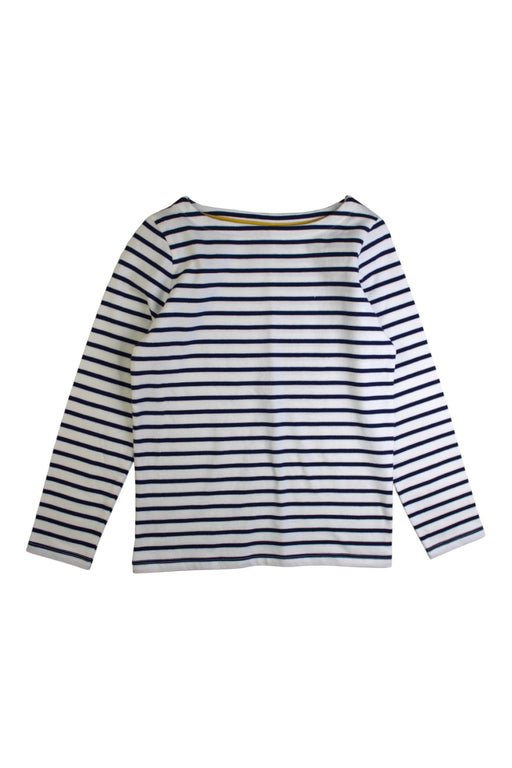 A White Long Sleeve Tops from Boden in size 7Y for girl. (Front View)