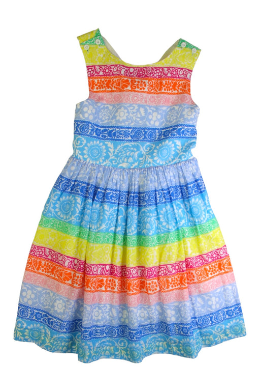 A Multicolour Sleeveless Dresses from Boden in size 8Y for girl. (Front View)
