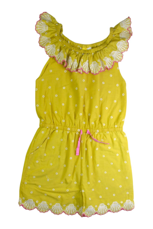 A Yellow Sleeveless Rompers from Boden in size 8Y for girl. (Front View)