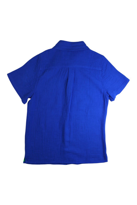 A Blue Long Sleeve Shirts from Boden in size 11Y for boy. (Back View)