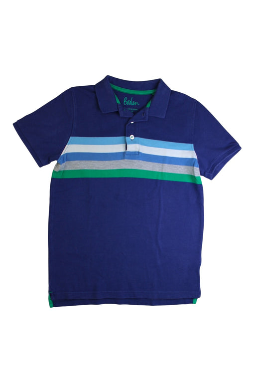 A Blue Short Sleeve Polos from Boden in size 11Y for boy. (Front View)