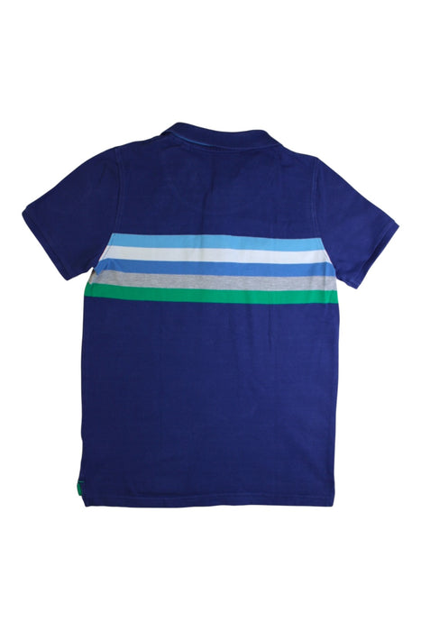 A Blue Short Sleeve Polos from Boden in size 11Y for boy. (Back View)