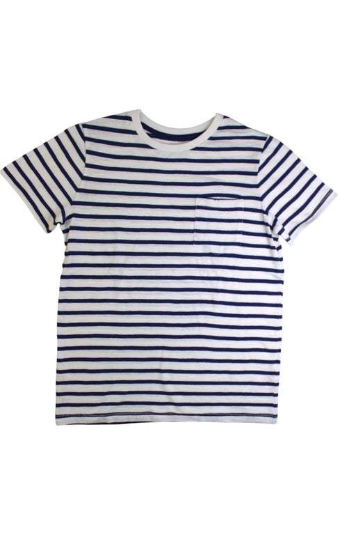 A Navy Short Sleeve T Shirts from Boden in size 11Y for boy. (Front View)