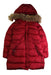 A Red Puffer/Quilted Coats & Outerwear from Jacadi in size 8Y for girl. (Front View)