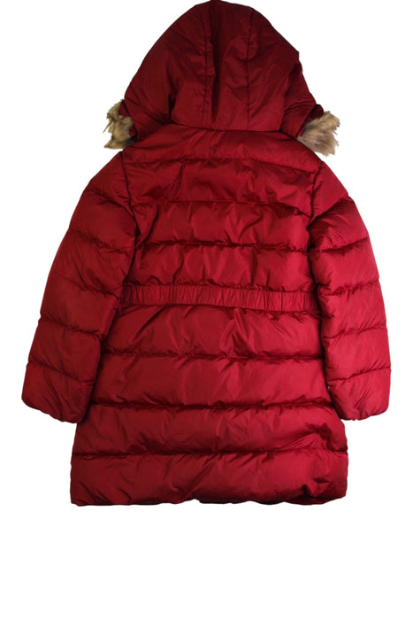A Red Puffer/Quilted Coats & Outerwear from Jacadi in size 8Y for girl. (Back View)