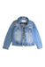 A Blue Lightweight Jackets from Nik & Nik in size 8Y for girl. (Front View)