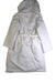 A White Bathrobes from The Little White Company in size 9Y for neutral. (Back View)