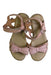 A Pink Sandals from Stride Rite in size 7Y for girl. (Back View)