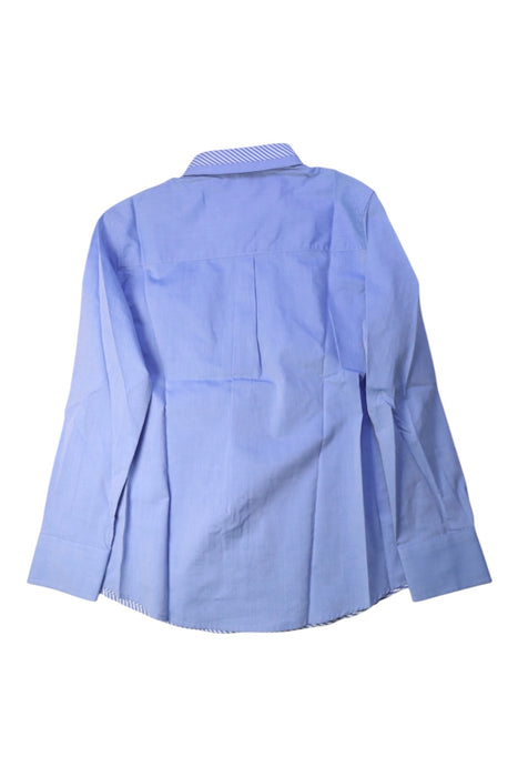 A Blue Long Sleeve Shirts from Nicholas & Bears in size 10Y for boy. (Back View)