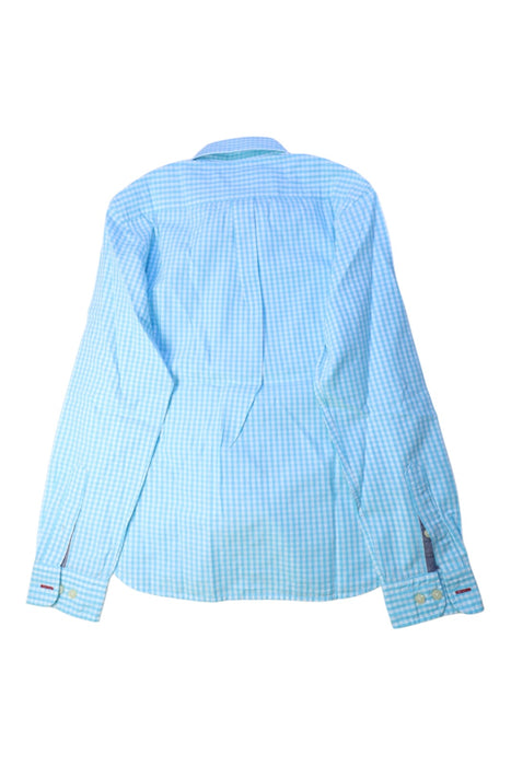 A Blue Long Sleeve Shirts from Hackett in size 9Y for boy. (Back View)