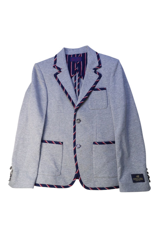 A Grey Blazers from Nicholas & Bears in size 10Y for boy. (Front View)