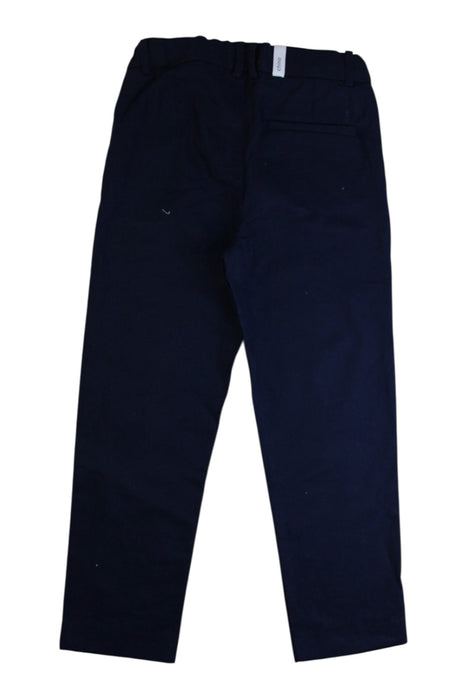 A Navy Casual Pants from Jacadi in size 8Y for boy. (Back View)