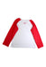 A Red Long Sleeve Tops from Joules in size 7Y for boy. (Back View)