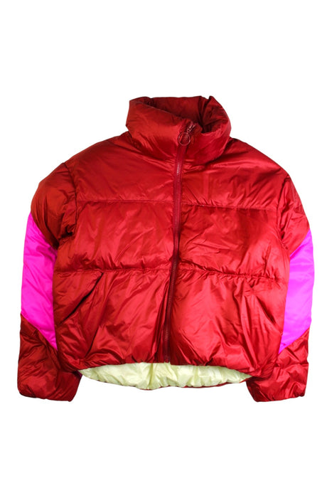 A Red Puffer/Quilted Coats & Outerwear from Bellerose in size 12Y for girl. (Front View)