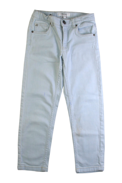 A Blue Jeans from Bonpoint in size 6T for girl. (Front View)