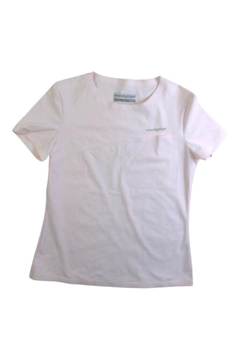 A White Active Tops from Moody Tiger in size 8Y for girl. (Front View)