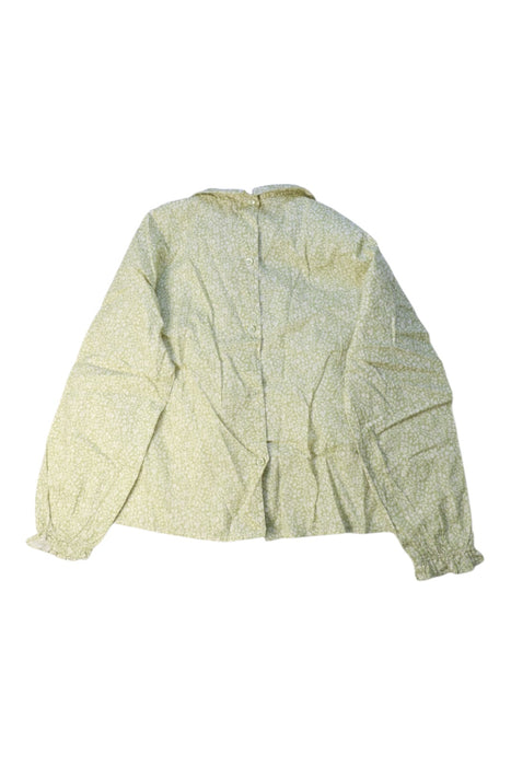 A Green Long Sleeve Tops from Marie Chantal in size 10Y for girl. (Back View)