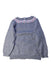 A Grey Knit Sweaters from Mebi in size 6T for girl. (Back View)