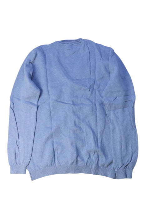A Blue Cardigans from Tartine et Chocolat in size 8Y for girl. (Back View)