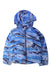 A Blue Lightweight Jackets from Moncler in size 3T for neutral. (Front View)