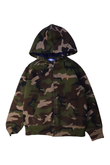 A Multicolour Zippered Sweatshirts from Polo Ralph Lauren in size 4T for boy. (Front View)