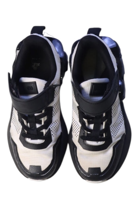 A Black Sneakers from Adidas in size 6T for boy. (Back View)