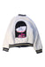 A White Puffer/Quilted Jackets from Little Marc Jacobs in size 6T for girl. (Back View)