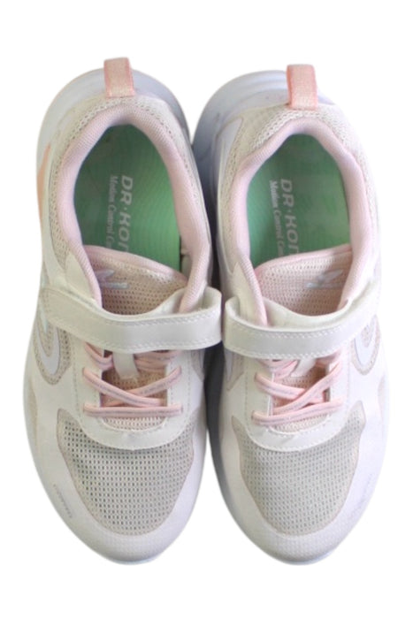 A Pink Sneakers from Dr. Kong in size 11Y for girl. (Back View)