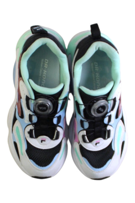 A Multicolour Sneakers from Fila in size 11Y for girl. (Back View)