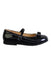 A Black Flats from Dr. Kong in size 9Y for girl. (Front View)