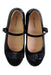 A Black Flats from Dr. Kong in size 9Y for girl. (Back View)