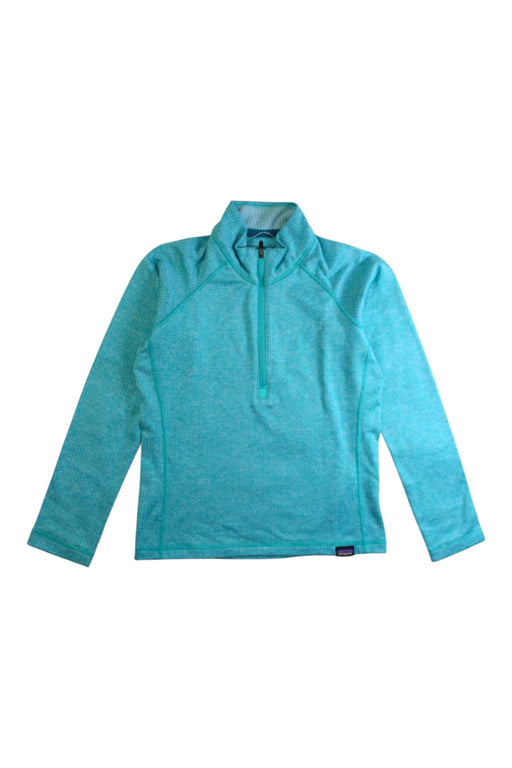 A Teal Base Layers from Patagonia in size 5T for girl. (Front View)