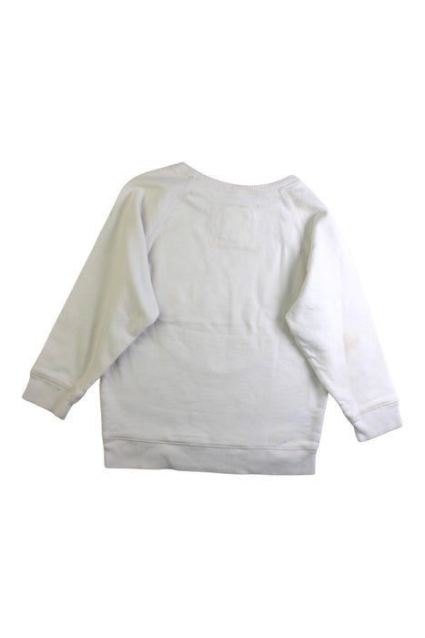 A White Crewneck Sweatshirts from Country Road in size 8Y for girl. (Back View)