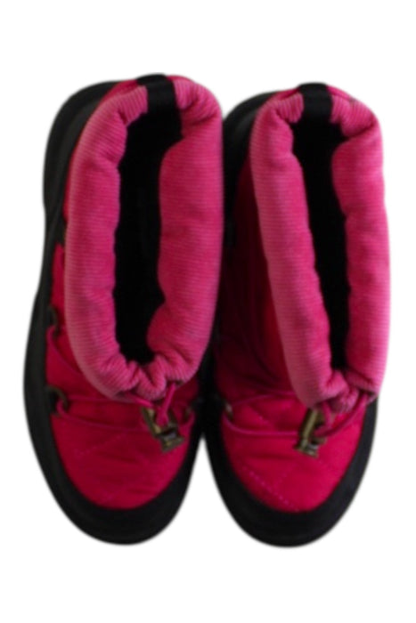 A Pink Winter Boots from Polo Ralph Lauren in size 5T for girl. (Back View)
