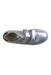 A Silver Sneakers from Papouelli in size 7Y for girl. (Front View)