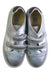 A Silver Sneakers from Papouelli in size 7Y for girl. (Back View)