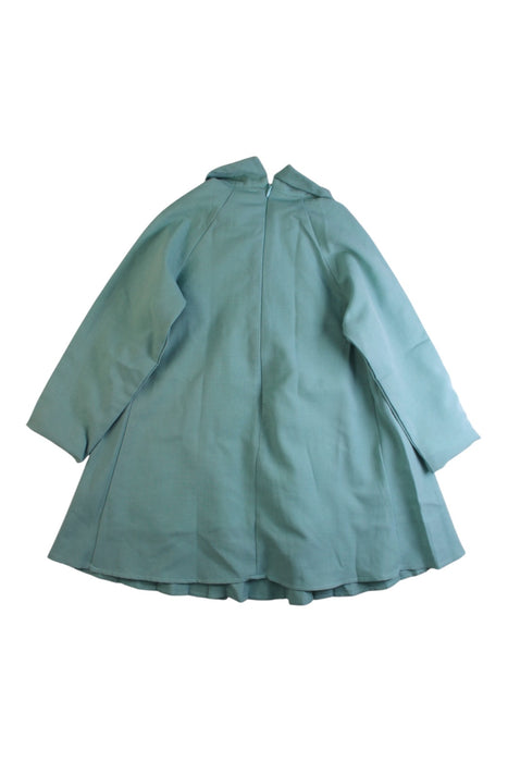 A Blue Long Sleeve Dresses from Dadati in size 5T for girl. (Back View)