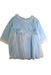 A Blue Long Sleeve Dresses from Nanos in size 7Y for girl. (Front View)