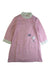 A Pink Long Sleeve Dresses from Momonittu in size 8Y for girl. (Front View)