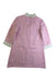 A Pink Long Sleeve Dresses from Momonittu in size 8Y for girl. (Back View)