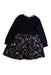 A Multicolour Long Sleeve Dresses from Daks in size 7Y for girl. (Back View)