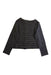 A Navy Buttoned Sweatshirts from Petit Bateau in size 6T for girl. (Back View)