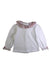 A White Long Sleeve Tops from Confiture in size 4T for girl. (Front View)