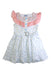 A Blue Sleeveless Dresses from Miranda in size 6T for girl. (Front View)