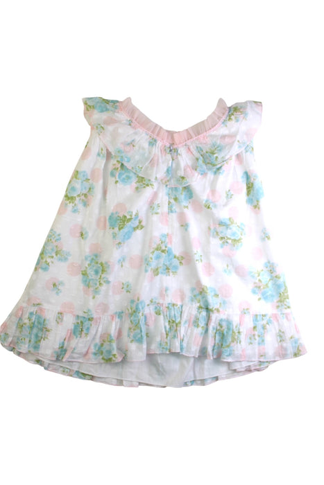 A Multicolour Sleeveless Dresses from Abuela Tata in size 5T for girl. (Back View)
