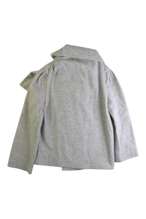A Grey Coats from Jessie and James in size 4T for girl. (Back View)