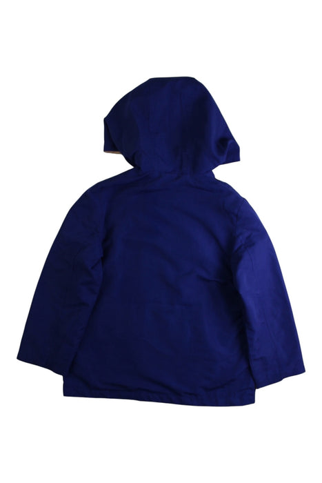A Blue Coats from Fina Ejerique in size 5T for neutral. (Back View)