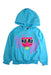 A Blue Hooded Sweatshirts from Billieblush in size 5T for girl. (Front View)